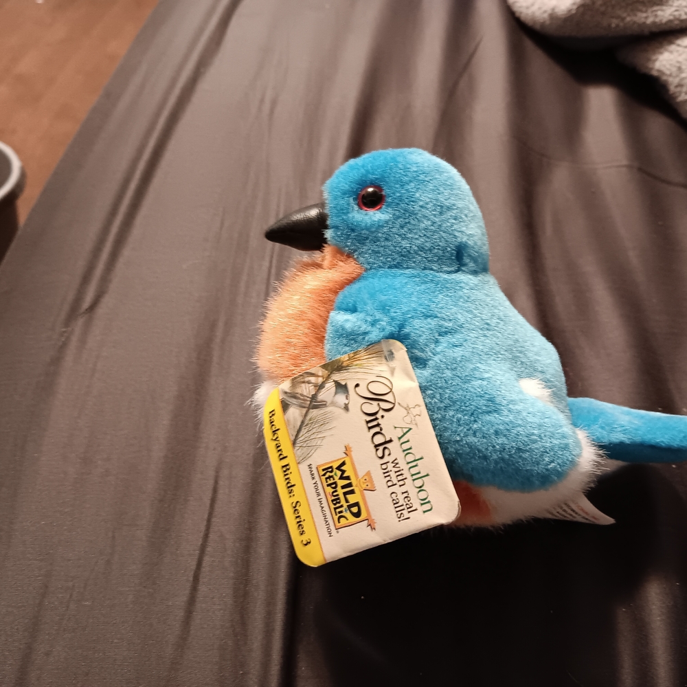 Wild republic audubon K&m International Plush eastern bluebird